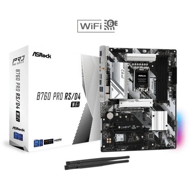 Дънна платка ASRock B760 Pro RS/D4 WiFi