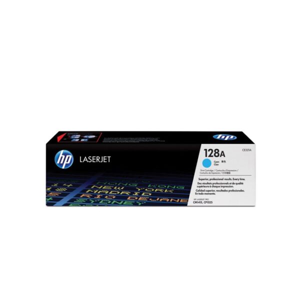 КАСЕТА ЗА HP COLOR LASER JET CM1415/CP1525/HP128A Print Cartridge - Cyan - P№ CE321A - заб.: 1300k цена