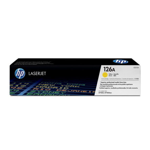 КАСЕТА ЗА HP COLOR LASER JET CP1025/1025NW/HP126A Print Cartridge - Yellow - P№ CE312A - заб.: 1000k цена