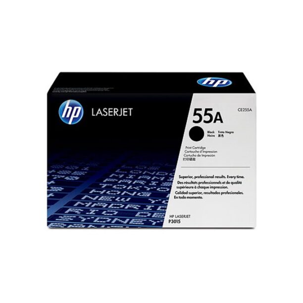 КАСЕТА ЗА HP LASER JET P3015 - Black - P№ CE255A - заб.: 6000 брой копия цена