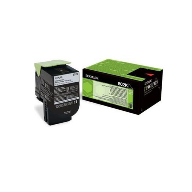 КАСЕТА ЗА LEXMARK CX310/CX410/CX510 - Black - Return program cartridge - P№ 80C20K0 - / 802K / - Заб.: 1000k цена