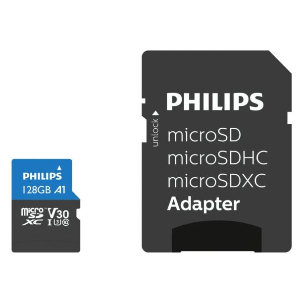 Карта памет 128GB microSDXC с адаптер