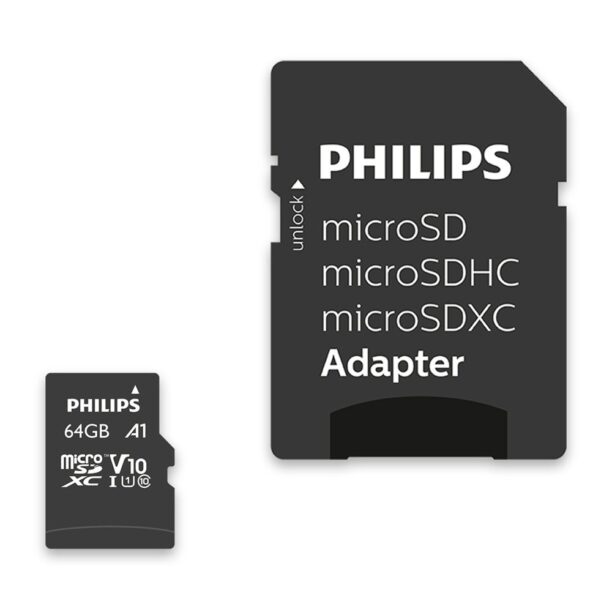 Карта памет 64GB microSDXC с адаптер