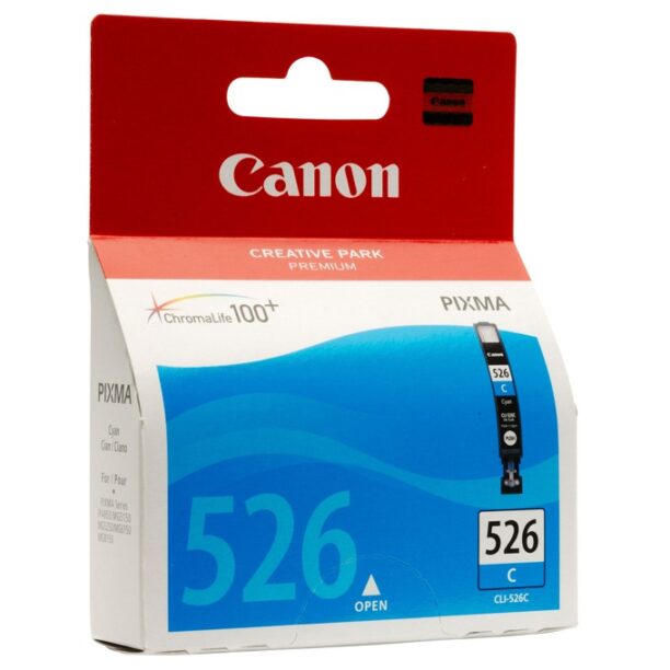 Касета CANON PIXMA iP 4850/MG5150/5250/6150/8150 - Cyan ink tank - P№ 4541B001 /CLI-526C - заб.: 9ml. цена