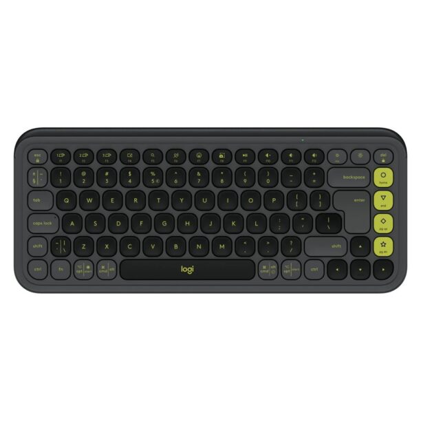 Клавиатура Logitech POP Icon Keys Graphite & Green (920-013071)