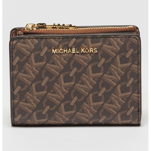 Кожен портфейл Empire с лого Michael Kors