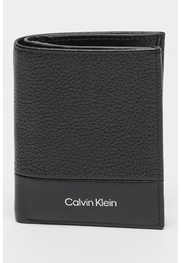 Кожен портфейл с лого CALVIN KLEIN