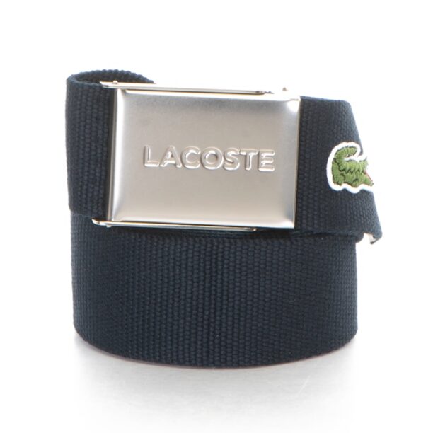 Колан с плетен дизайн и лого Lacoste