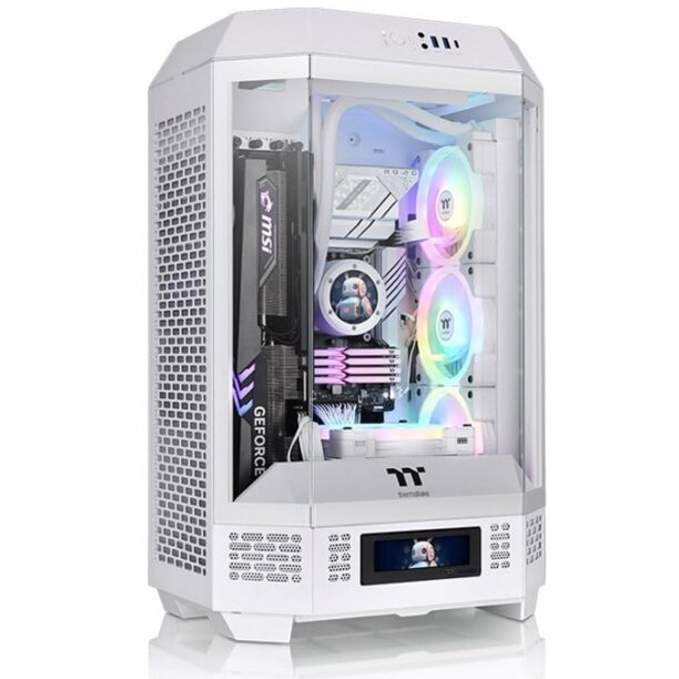 Кутия Thermaltake Tower 300 Snow