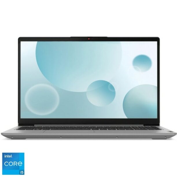 Лаптоп Lenovo IdeaPad 3 15IAU7 (82RK00S9RM)(сив)