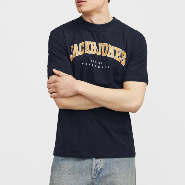 Памучна тениска JACK AND JONES JJECaleb