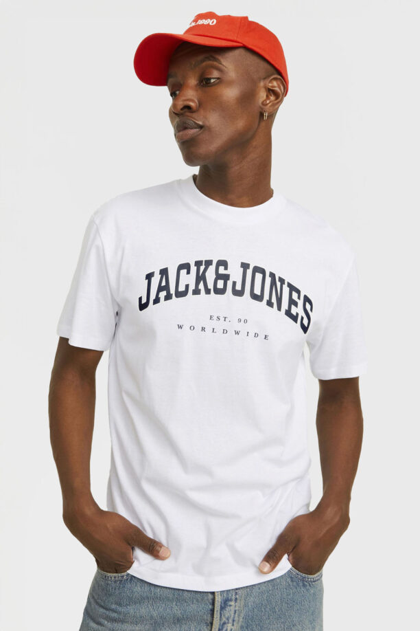 Памучна тениска JACK AND JONES JJECaleb