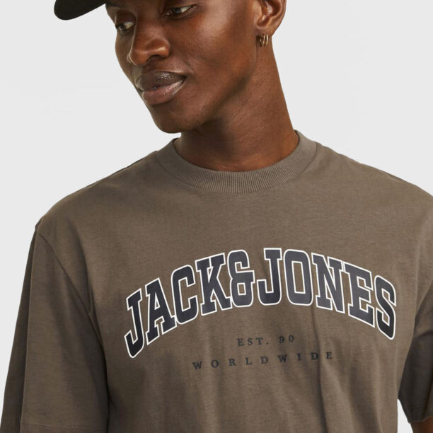 Памучна тениска JACK AND JONES JJECaleb