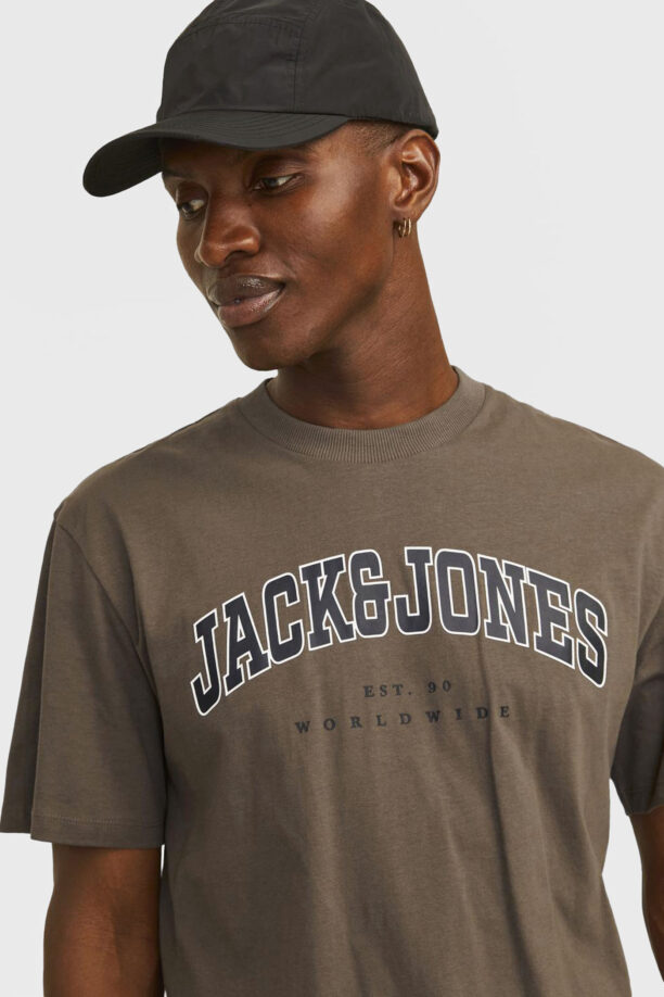 Памучна тениска JACK AND JONES JJECaleb