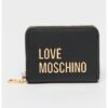 Портмоне от еко кожа с метално лого Love Moschino