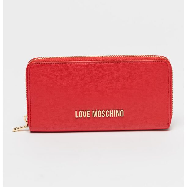 Портфейл от еко кожа с лого Love Moschino