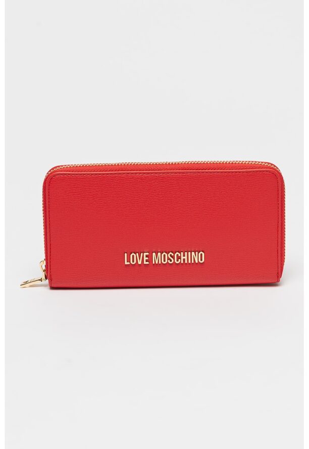 Портфейл от еко кожа с лого Love Moschino