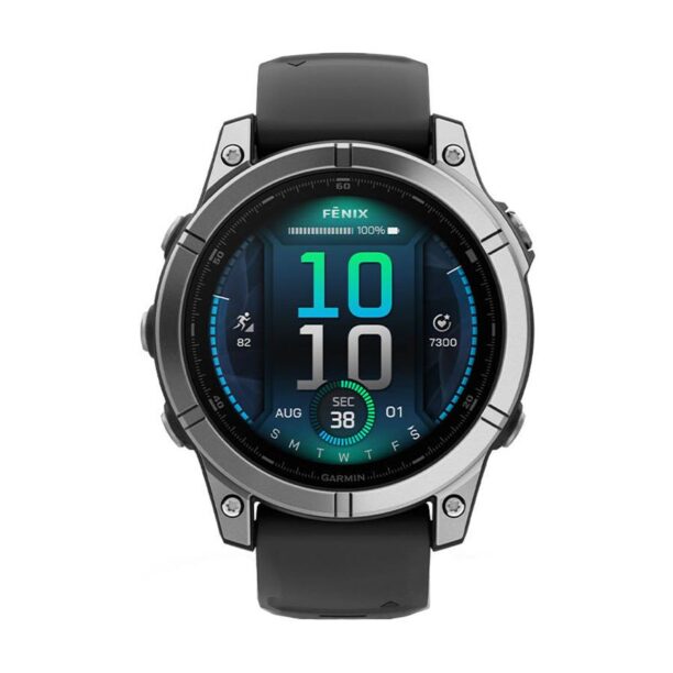 Оригинален Мъжки Смарт часовник Garmin Fenix E Stainless Steel/Black Garmin 010-03025-00