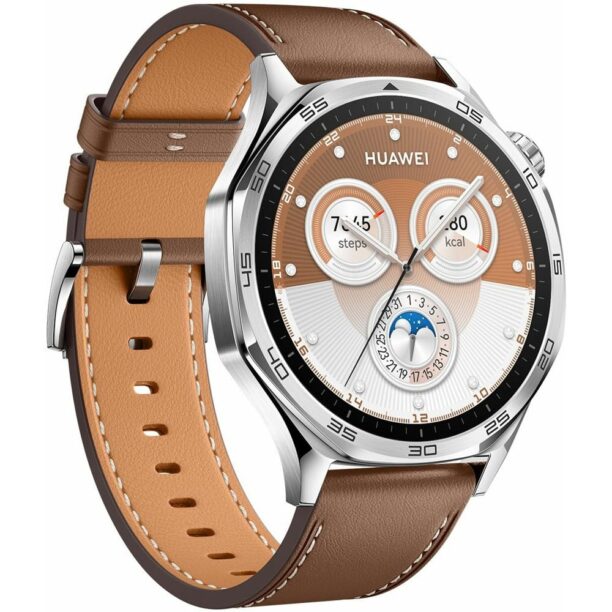 Смарт часовник Huawei Watch GT5 46мм Vili-B19L (Brown Leather)