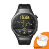 Оригинален Мъжки Смарт часовник Huawei Watch GT5 Pro Vili-B29F + Подарък Слушалки Huawei FreeBuds 5i Ceramic White