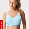 Спортен сутиен Triumph Triaction Cardio Cloud Sky Blue