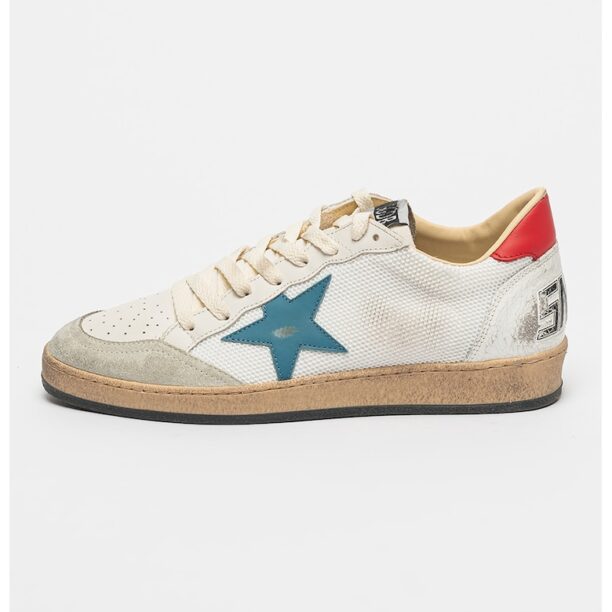 Спортни обувки Ball Star с велур GOLDEN GOOSE