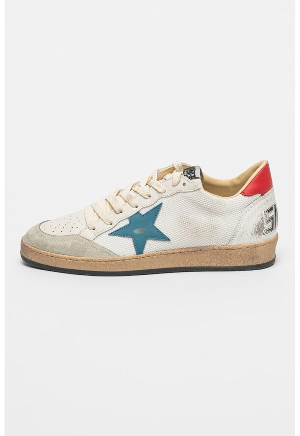 Спортни обувки Ball Star с велур GOLDEN GOOSE