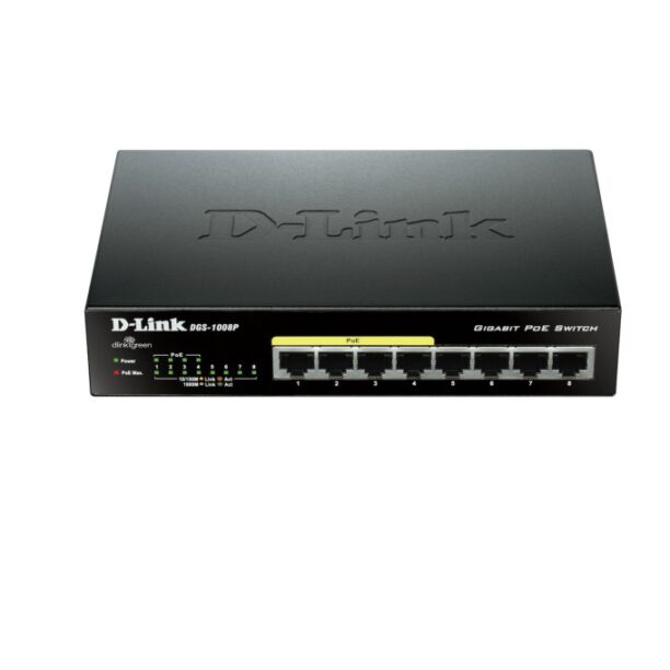 Суич D-Link DGS-1008P/E