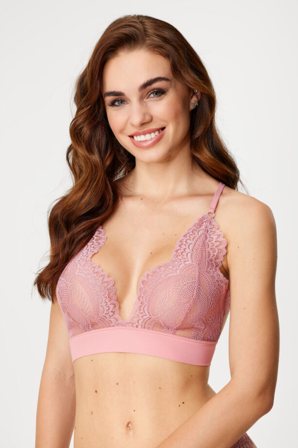 Сутиен Pink Peony Bralette Plunge