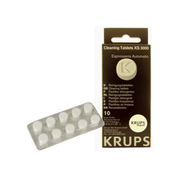 Таблетки за почистване на кафемашина Krups XS300010