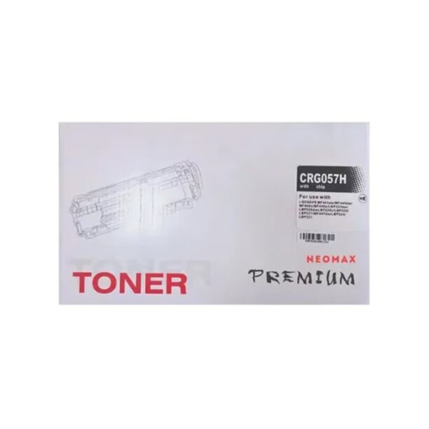 Тонер касета за Canon i-SENSYS LBP 220 Series/MF440 Series - Black - CT-CRG057H - Neomax - Неоригинална