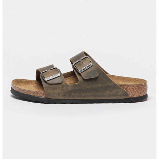 Унисекс кожени чехли Arizona с каишка с тока Birkenstock