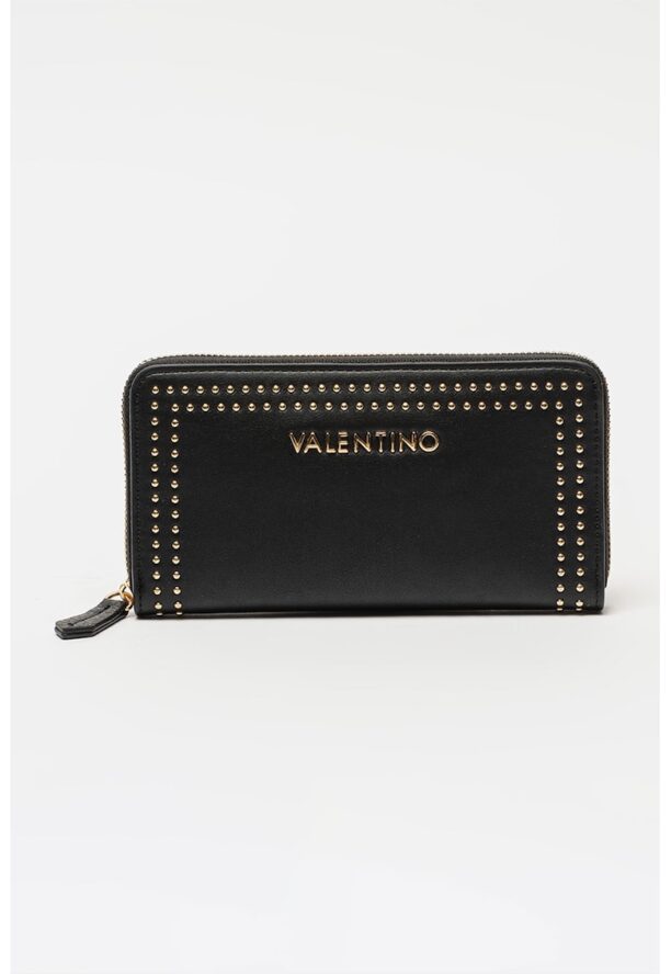 Портфейл Shine от еко кожа с нитове Valentino Bags