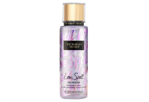 Victoria's Secret Love Spell Shimmer Body Mist - Оригинален продукт