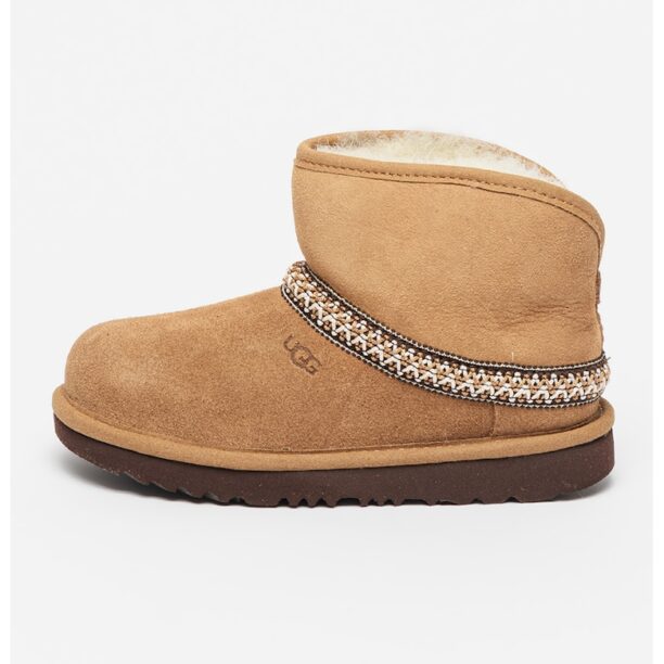 Велурени боти Mini Crescent UGG