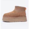 Велурени зимни боти Classic Mini Dipper с текстил UGG