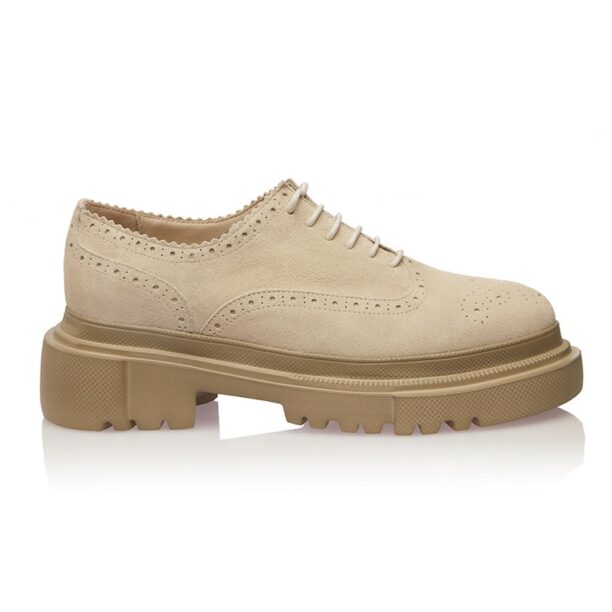 Велурени обувки Oxford Gemelli Shoes