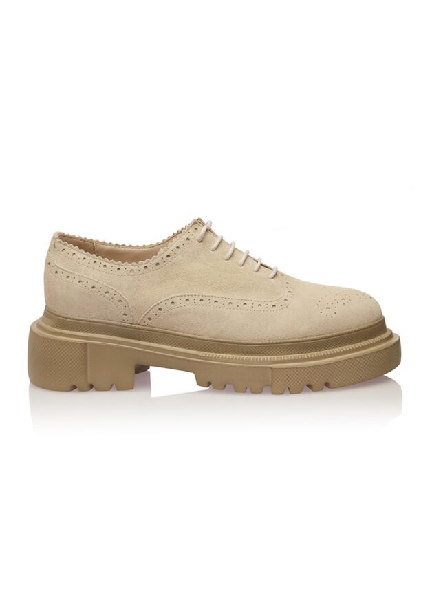 Велурени обувки Oxford Gemelli Shoes