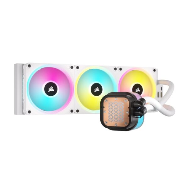 Водно охлаждане за процесор Corsair iCUE LINK H150i RGB AIO 360mm White