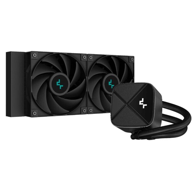 Водно охлаждане за процесор DeepCool LS520S Zero Dark