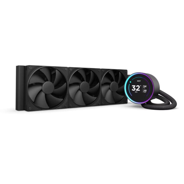 Водно охлаждане за процесор NZXT Kraken Elite 360 V2 Black