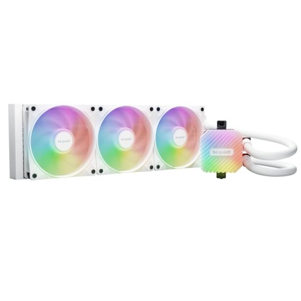 Водно охлаждане за процесор be quiet! LIGHT LOOP 360mm White