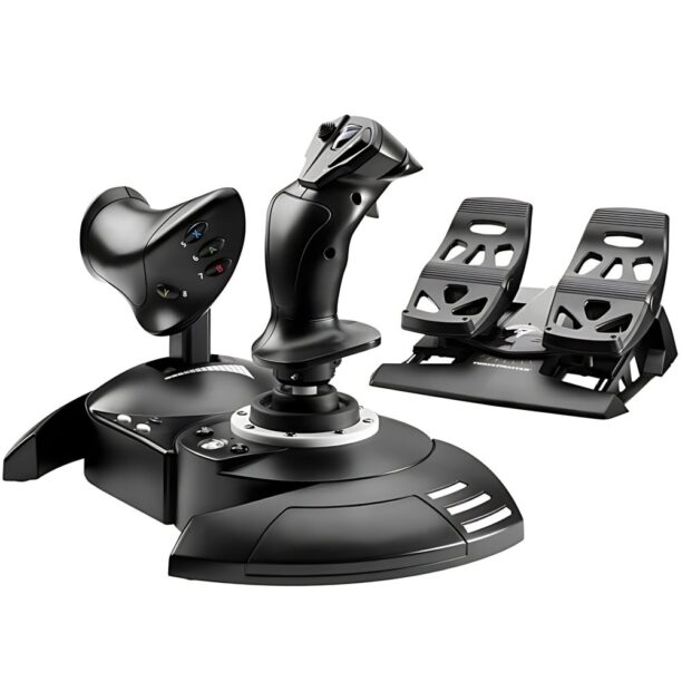 Джойстик с педали Thrustmaster T-FLIGHT FULL KIT (4460211)