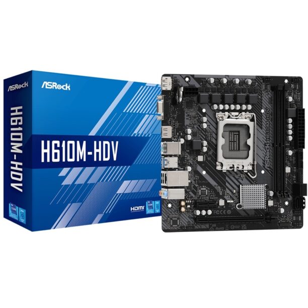 Дънна платка ASRock H610M-HDV