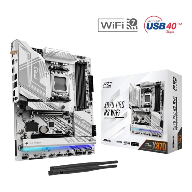 Дънна платка ASRock X870 Pro RS WiFi