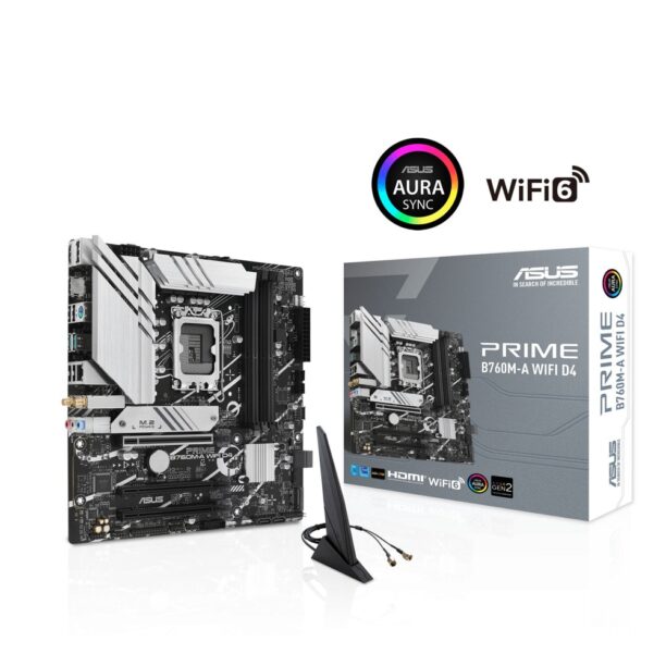 Дънна платка ASUS PRIME B760M-A WIFI D4