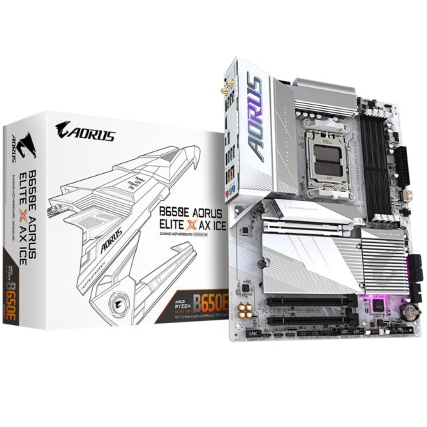 Дънна платка Gigabyte B650E Aorus Elite X AX Ice