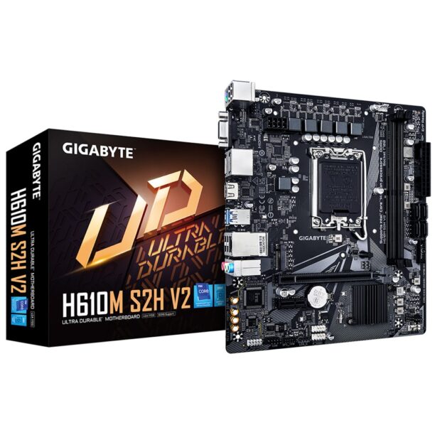 Дънна платка Gigabyte H610M S2H V2 (rev. 1.0)