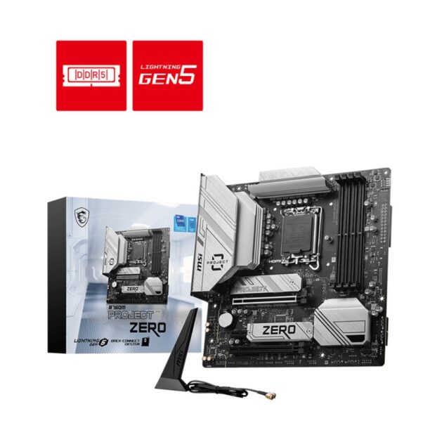 Дънна платка MSI B760M Project Zero