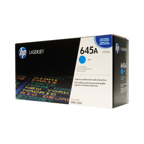 КАСЕТА ЗА HP COLOR LASER JET SMART PRINT 5500 - Cyan - P№ C9731A - заб.: 12000k цена